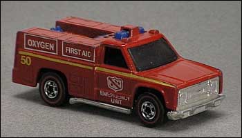 Emergency Squad 1975 Hot Wheels 7650